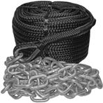 10mm Ankerlijn met Ketting 30m, Watersport en Boten, Ophalen of Verzenden, Nieuw