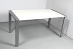 Samas verstelbaar bureau 160x80 cm, alu-wit, Huis en Inrichting, Bureaus, Ophalen of Verzenden, Nieuw