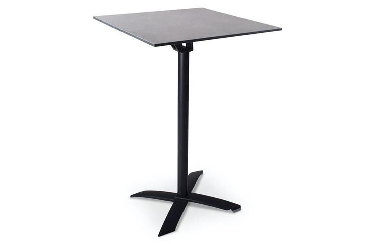 Statafel Helsinki | 70x70cm | opklapbaar, Tuin en Terras, Tuintafels, Nieuw, Kunststof, Vierkant, Ophalen of Verzenden