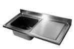 COMBISTEEL SPOELTAFELBLAD 2 RECHTS AFM 1600X700, Verzenden, Nieuw in verpakking