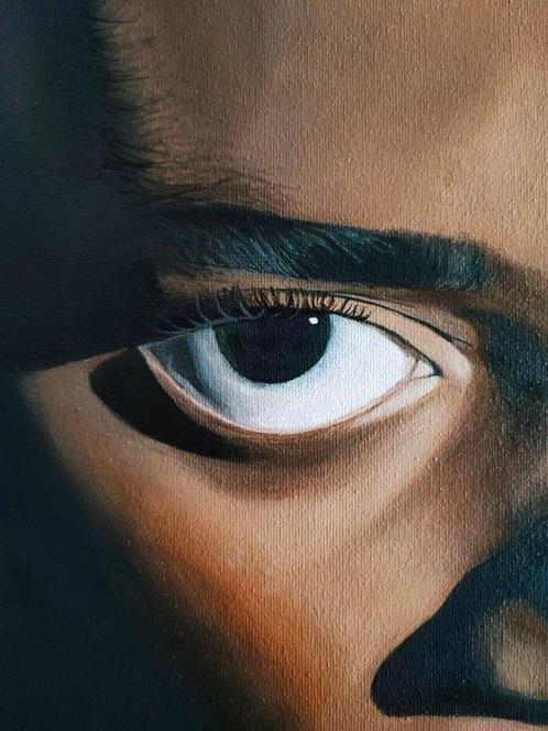 Maria Lisa Skarpa - Black Light Sun, Antiek en Kunst, Kunst | Schilderijen | Modern