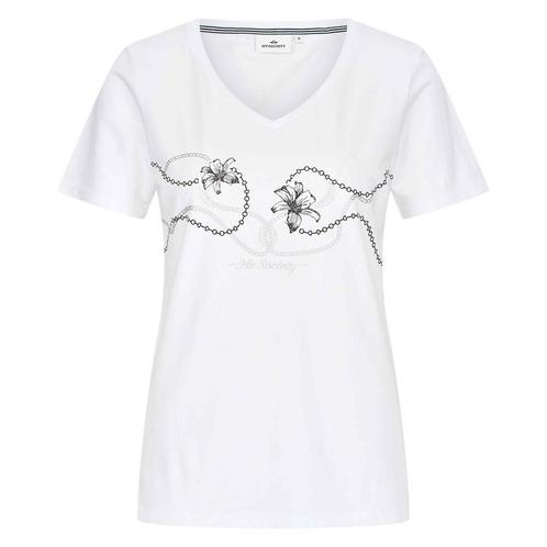 -30% HV Society  HV Society Top hvsoceana  maat 46, Kleding | Dames, T-shirts, Wit, Nieuw, Verzenden