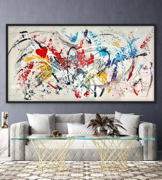 Michele Socionovo - XXL. Andremo dove dimenticherai tutto il, Antiek en Kunst, Kunst | Schilderijen | Modern