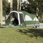 vidaXL Tunneltent 8-persoons waterdicht groen, Caravans en Kamperen, Verzenden, Nieuw, Tot en met 2