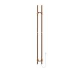 1500x168 - 120 Watt | Elektrische Dubbele Staafhanddoekradia, Hoog rendement (Hr), Radiator, Nieuw, Ophalen of Verzenden