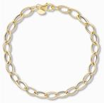 Gouden Ovale Schakelarmband 5,5 mm 14k, Verzenden, Nieuw, Goud, Goud