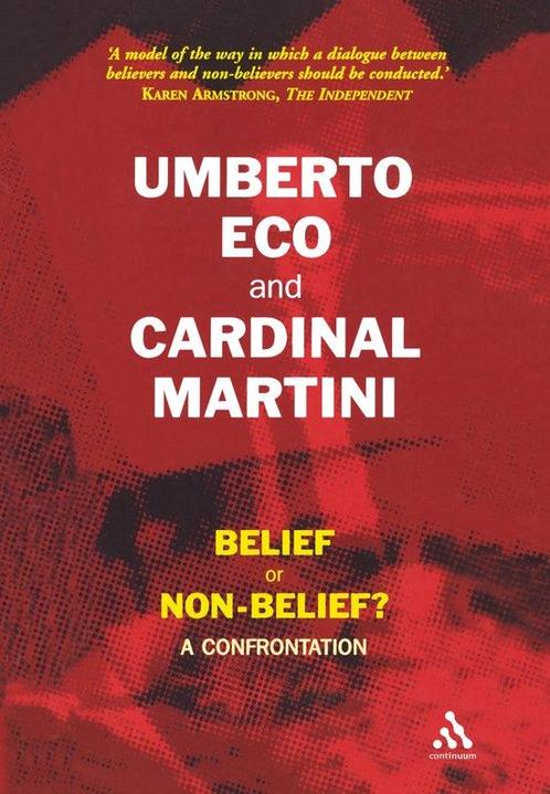 Belief or Non-belief? 9780826480996 Umberto Eco, Boeken, Overige Boeken, Gelezen, Verzenden
