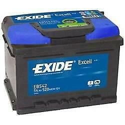 Exide Accu 12V 60Ah 242x175x175x175, Auto-onderdelen, Accu's en Toebehoren, Verzenden
