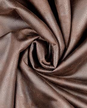 Imitatieleder Met Bont Donkerbruin/Beige, Hobby en Vrije tijd, Stoffen en Lappen, Bruin, Nieuw