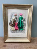 Lijst- Journal des dames et des demoiselles - Hout, Glas,