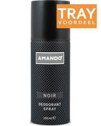 AMANDO NOIR DEO SPRAY TRAY 6 X 150 ML, Verzenden, Nieuw
