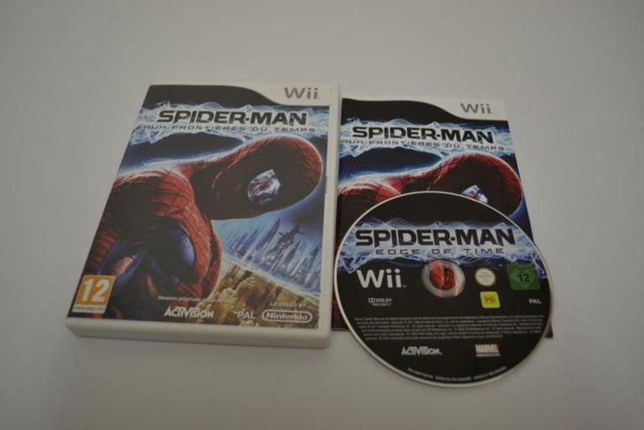 Spider-Man Auh Frontieres Du Temps / Edge of Time (Wii FRA, Spelcomputers en Games, Games | Nintendo Wii, Zo goed als nieuw, Verzenden