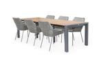 Suns Punta 6-persoons dining set met uitschuifbare Rialto, Tuin en Terras, Tuinsets en Loungesets, Ophalen of Verzenden, Nieuw