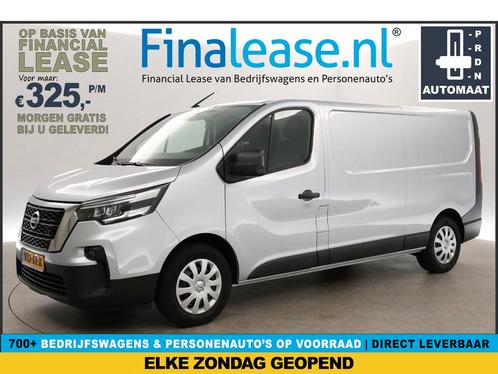 Nissan Primastar 2.0 dCi L2H1 150PK Autom 3Pers TrekH €325pm, Auto's, Bestelauto's, Lease, Automaat, Diesel, Nissan, Zilver of Grijs