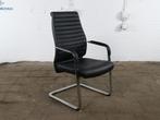 Luxe Bezoekersstoel | Z.G.A.N. | Design | Chromen | BS165, Huis en Inrichting, Bureaus, Verzenden, Gebruikt