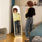TRUUSK Staande Spiegel met LED-verlichting - 150 x 40 cm - 3, Huis en Inrichting, Woonaccessoires | Spiegels, Verzenden, Nieuw