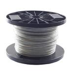 Staalkabel 2/3 mm geplastificeerd 100 meter op rol, Verzenden, Nieuw