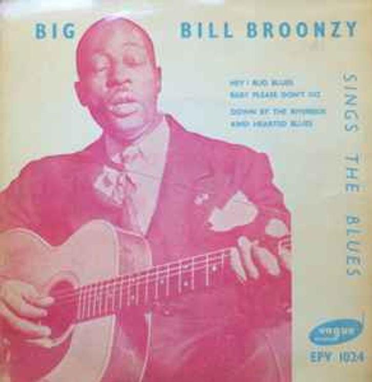 Big Bill Broonzy – Sings The Blues EP, Cd's en Dvd's, Vinyl | Jazz en Blues, Blues, Verzenden