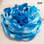 Nylon 32 Turquoise-Wit 2tone voor het maken van bloemen,, Hobby en Vrije tijd, Ophalen of Verzenden, Nieuw