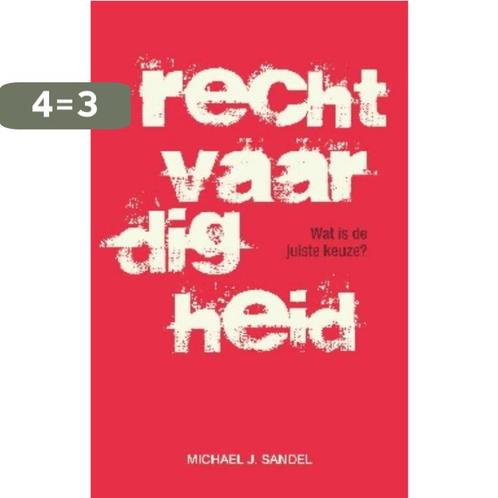 Rechtvaardigheid 9789025901820 Michael J. Sandel, Boeken, Filosofie, Gelezen, Verzenden