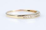 Ring - 18 karaat Geel goud - 0.14ct. tw. Diamant, Nieuw