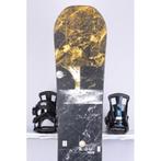 165 snowboard BURTON RADIUS WIDE, black/yellow, woodcore, FL, Verzenden, Gebruikt, Board