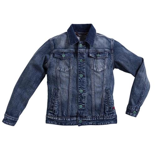 Kinder Jas - Maat: 128 - Blue Barn Jeans -, Kinderen en Baby's, Kinderkleding | Overige, Jongen, Nieuw, Verzenden