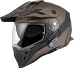 Bogotto H331 BT Tour EVO Zwart Bruin Bluetooth Enduro Helm, Motoren, XS, Nieuw met kaartje, Overige merken, Heren