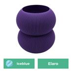 Elaro | Iceblue | 34CM, Huis en Inrichting, Woonaccessoires | Vazen, Ophalen of Verzenden, Nieuw