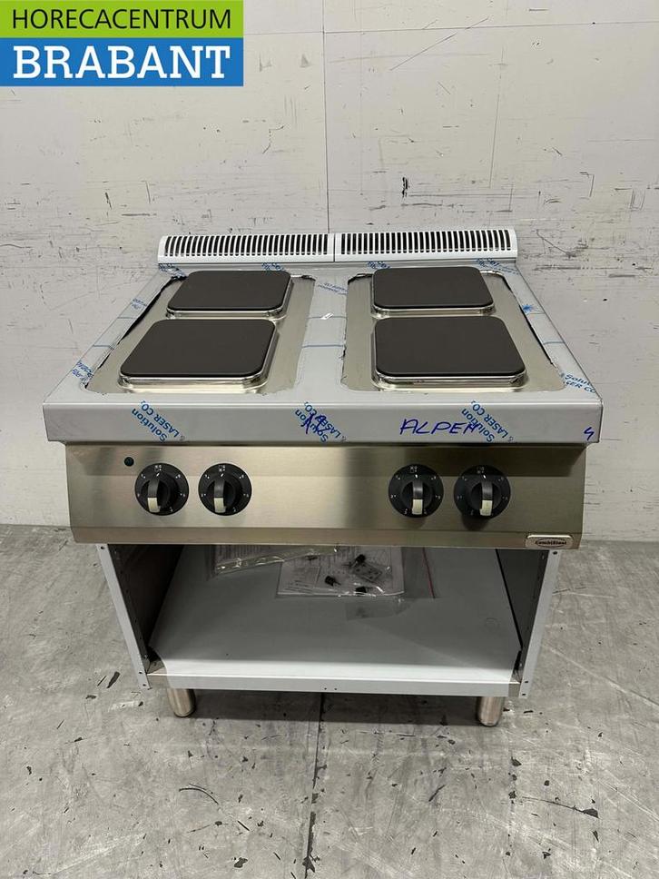 RVS Electrolux 4 pits elektrisch fornuis 80 cm 400V Horeca, Zakelijke goederen, Horeca | Keukenapparatuur, Nieuw zonder verpakking