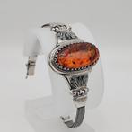 Zonder Minimumprijs - Armband Zilver Barnsteen, Sieraden, Tassen en Uiterlijk, Armbanden, Nieuw
