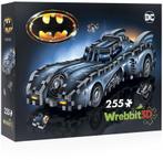 Wrebbit 3D Puzzel - Batmobile (255 stukjes) | Wrebbit -, Nieuw, Verzenden