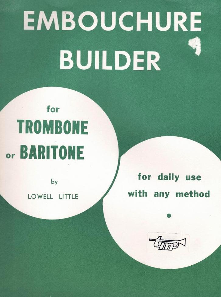 Embouchure Builder for Trombone or Baritone, Muziek en Instrumenten, Bladmuziek, Trombone, Gebruikt, Ophalen of Verzenden