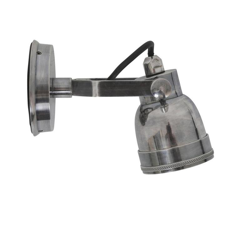 Buitenlamp Indigo Opbouwspot Antiek Zilver Buitenverlichting, Tuin en Terras, Buitenverlichting, Verzenden