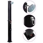 vidaXL Buitendouche solar met douchekop en kraan 40 L, Tuin en Terras, Verzenden, Nieuw