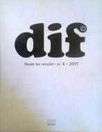 DIF - maakt het verschil (nr. 4, 2007) 8710966045251, Verzenden, Zo goed als nieuw, Fons Burger (hoofdredacteur)