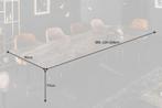 Uitschuifbare eettafel EUPHORIA 180-220-260cm taupe, Ophalen of Verzenden, Nieuw