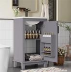 Vrijstaande Badkamerkast met Keramische Wastafel, Verzenden, Nieuw