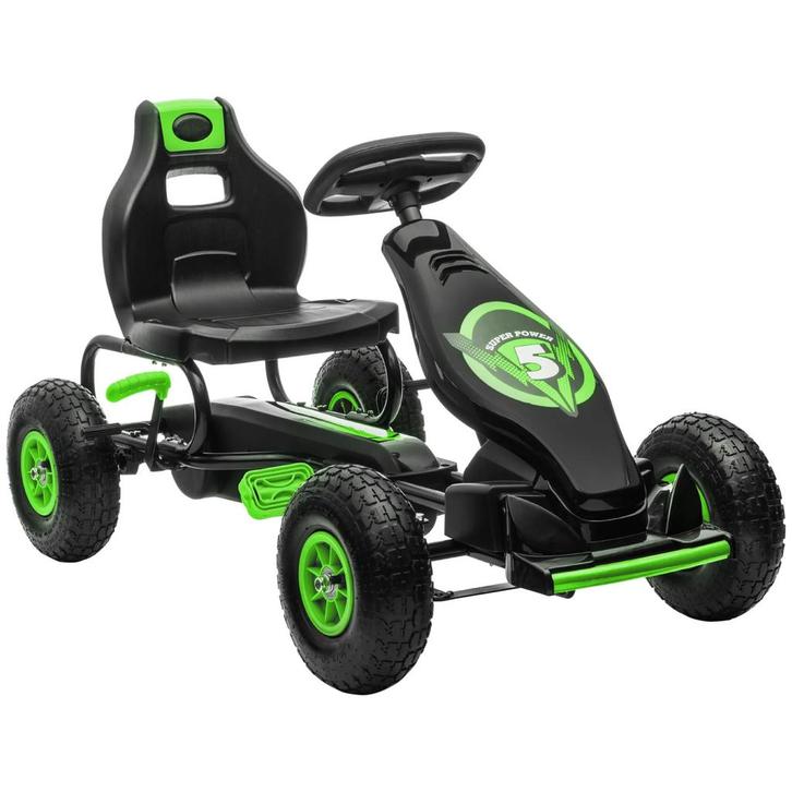 TRUUSK Gokart Kinderwagen - Verstelbare Zitting - Rubberen B, Kinderen en Baby's, Kinderspulletjes, Nieuw, Verzenden