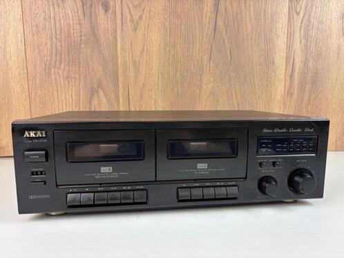 Akai - HX-27W - Double Audiocassette deck, Audio, Tv en Foto, Radio's