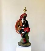 Universal Statuary Corp - Lamp - schilddrager - Gips - 1953, Antiek en Kunst