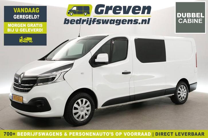 Renault Trafic 2.0 dCi T29 L2H1, Auto's, Bestelauto's, Onderhoudsboekje, Lease, Automaat, Wit, Financial lease, Stof, Diesel, Euro 6
