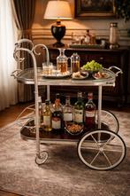 French house - Serveerwagen - Hout, Metaal, Glas, Rubber -, Nieuw