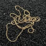 Gouden Venetiaanse schakel ketting | 71,5 cm (veersluiting), Ophalen of Verzenden, Gebruikt, Overige kleuren, Goud