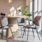 *WOONWINKEL* Eleonora Nola Ronde Eettafel 130 Cm Eikenfineer, Huis en Inrichting, Tafels | Eettafels, Verzenden, Nieuw