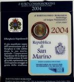 San Marino. 2 Euro 2004 Bartolomeo Borghesi (Zonder