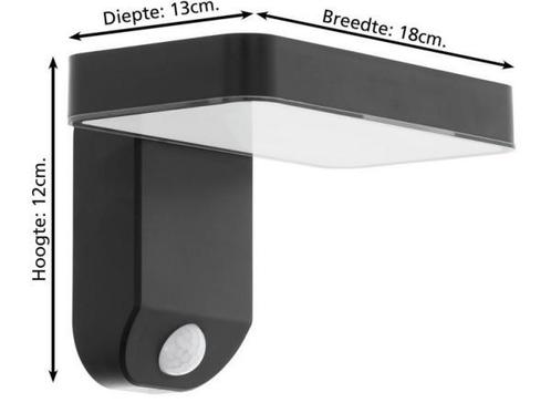 Veiling - EGLO Pastion Solar Wandlamp Buiten - Sensor, Tuin en Terras, Buitenverlichting