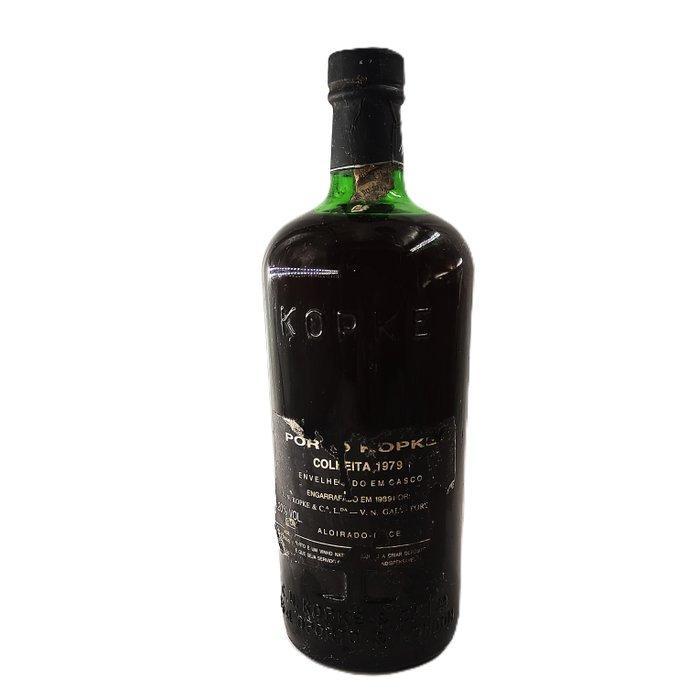 1979 Kopke - Colheita Port - Douro - 1 Fles (0,75 liter), Verzamelen, Wijnen