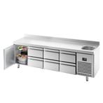 GGM Gastro | Koelwerkbank Premium PLUS - 2452x600mm - met 1, Verzenden, Nieuw in verpakking