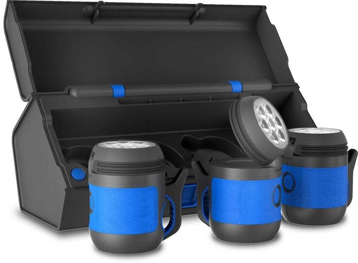 Werklicht oplaadbaar Philips 3 stuks - in handige koffer| MD, Doe-het-zelf en Verbouw, Bouwverlichting, Nieuw, Verzenden